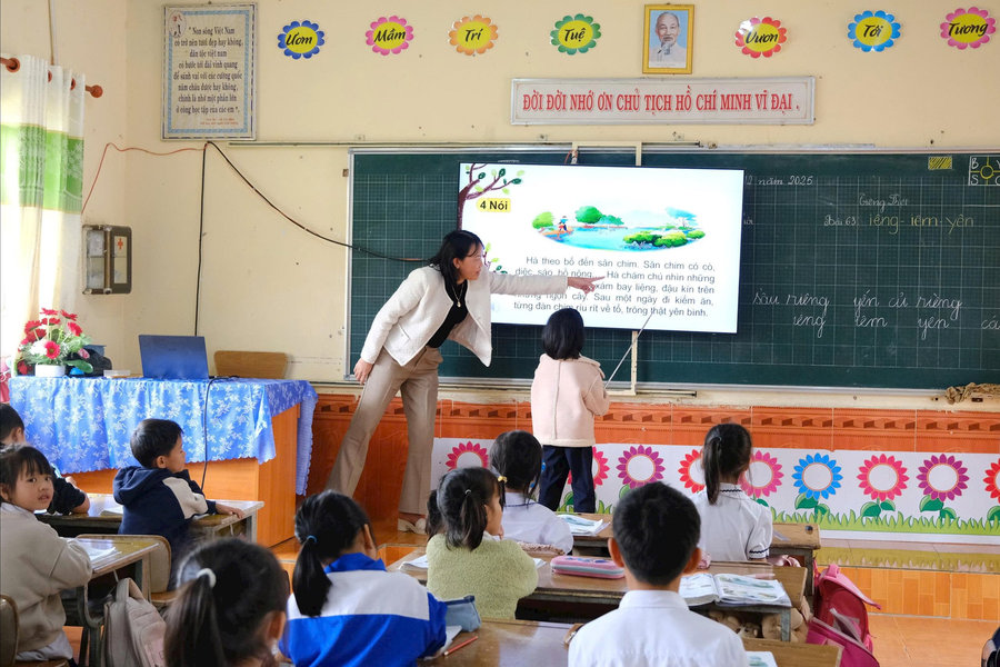 Ðiểm sáng ngôi trường vùng sâu