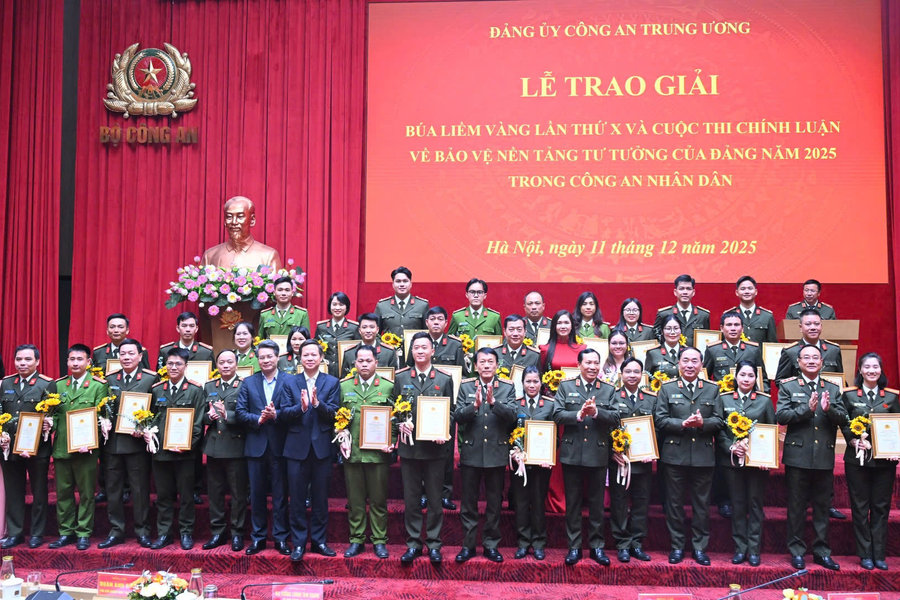 Công an Lâm Đồng đạt nhiều giải cao tại Cuộc thi chính luận về bảo vệ nền tảng tư tưởng của Đảng