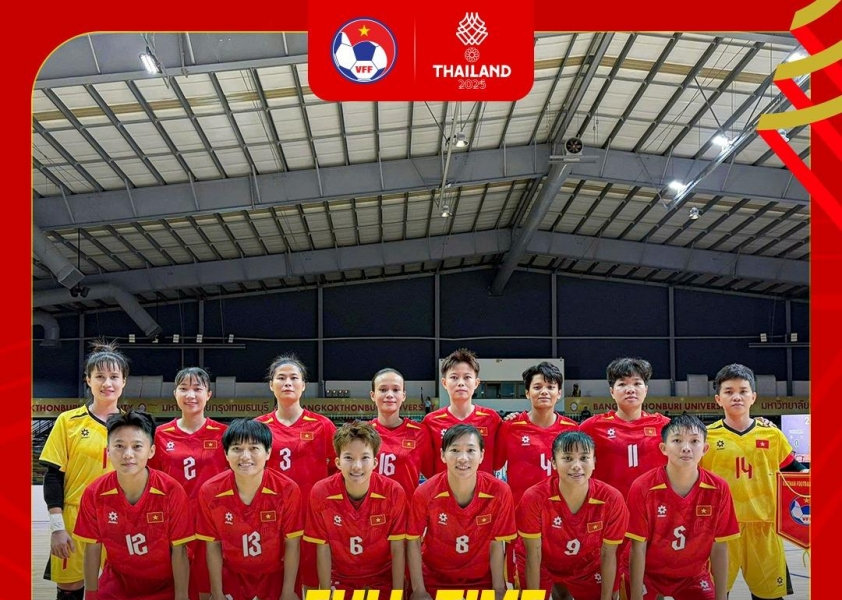 Futsal nữ Việt Nam thắng Indonesia 3-1, khởi đầu thuận lợi