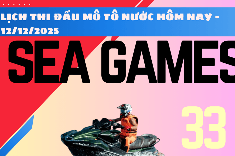 Lịch thi đấu mô tô nước Việt Nam SEA Games 33 2025 hôm nay 12/12/2025