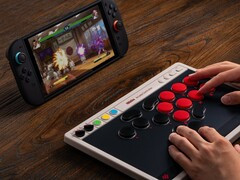 Tay cầm 8BitDo Arcade trong suốt bất ngờ lộ diện với giá 95 USD