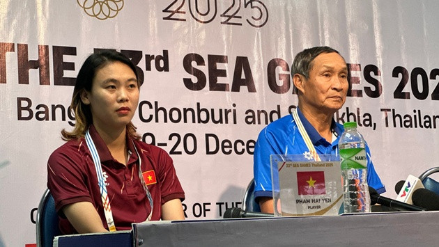 Hải Yến tự tin lĩnh xướng hàng công tuyển nữ Việt Nam tại SEA Games