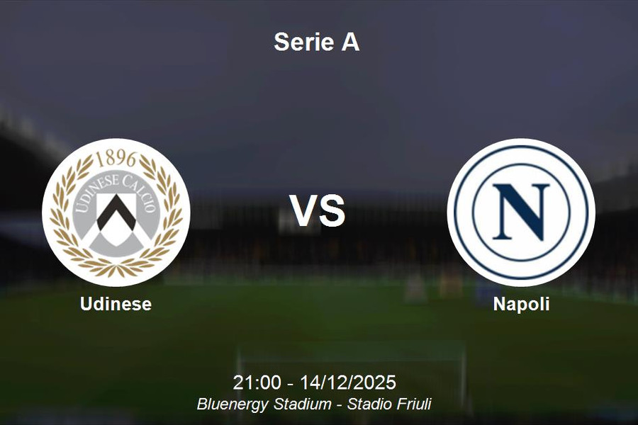 Nhận định Udinese vs Napoli - Serie A ngày 14/12