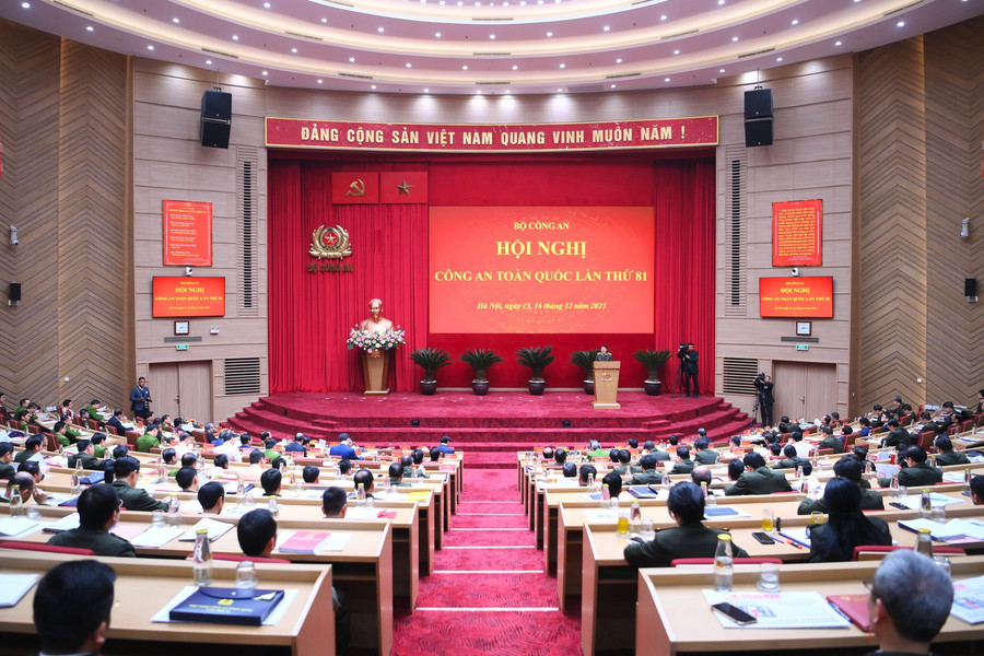 Khai mạc Hội nghị Công an toàn quốc lần thứ 81 tại Hà Nội