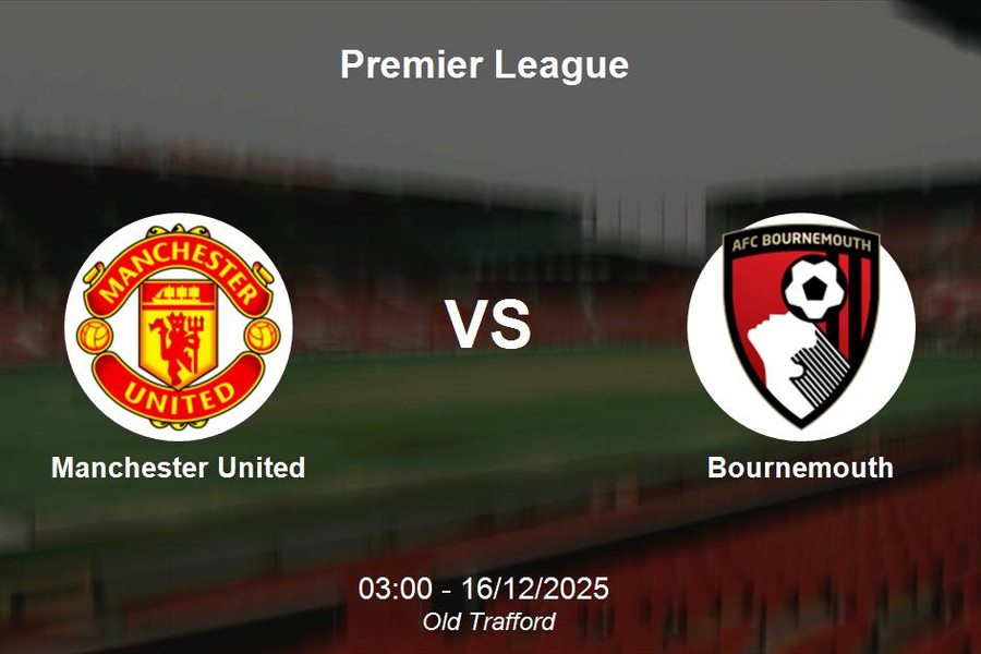 Nhận định Manchester United vs Bournemouth - Premier League