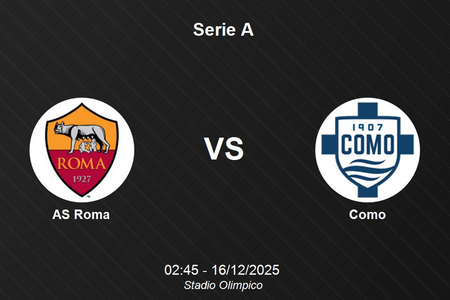Nhận định AS Roma vs Como - Serie A: cuộc đua top 4