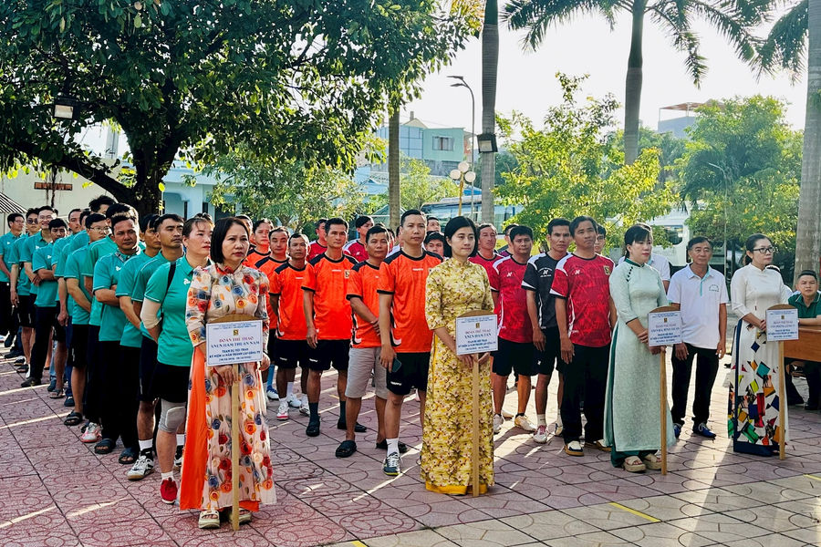 Hơn 80 vận động viên ngành Lâm nghiệp tham gia hội thao