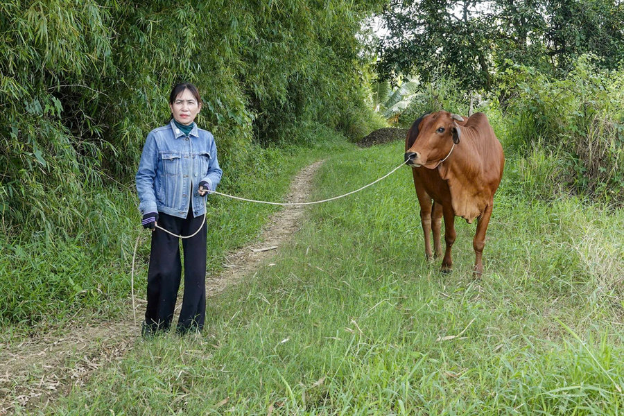 Điểm tựa sinh kế hộ nghèo, cận nghèo ở Hàm Kiệm