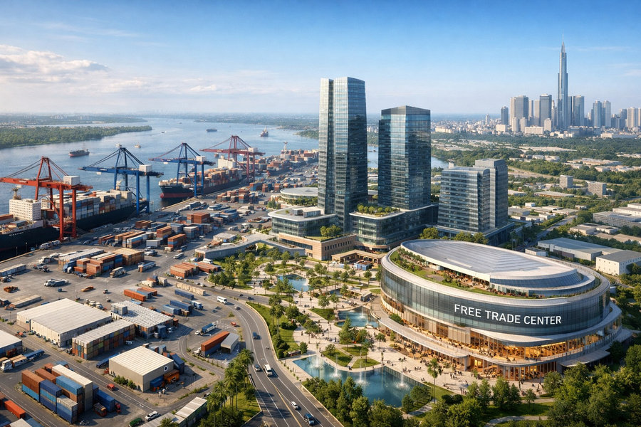 Quy hoạch Khu Dubai palace dubaicasino88 bốc thăm lì xì tự do Cái Mép Hạ quy mô 3.800 ha