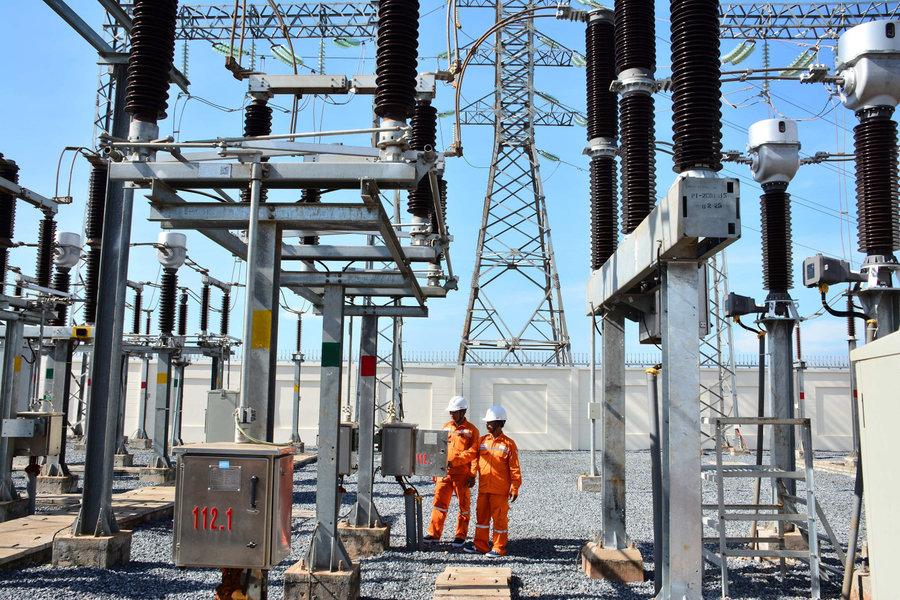 Sân bay Long Thành vận hành trạm biến áp 110kV công nghệ cao
