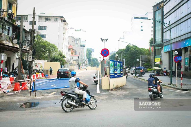 Hà Nội yêu cầu thu gọn rào chắn tuyến Nhổn – ga Hà Nội