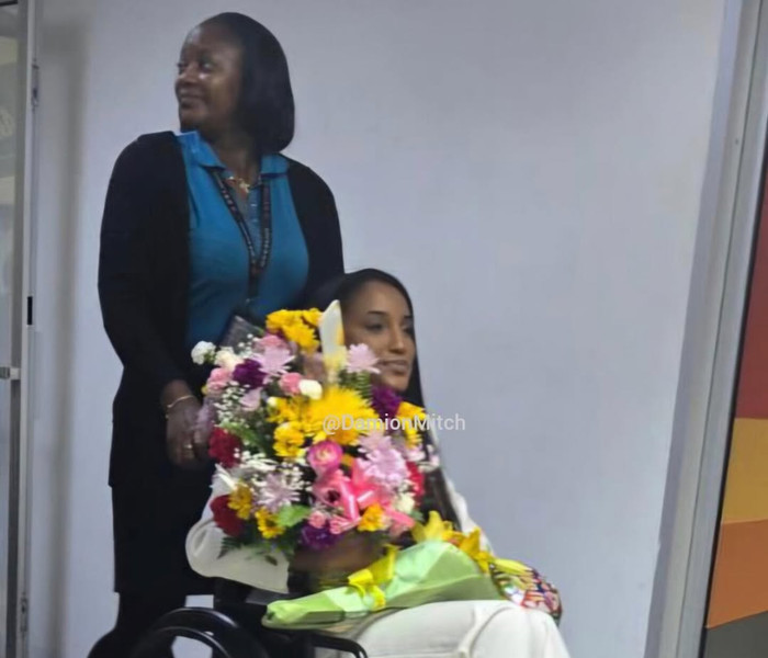 Hoa hậu Jamaica về nước sau tai nạn nghiêm trọng tại Miss Universe