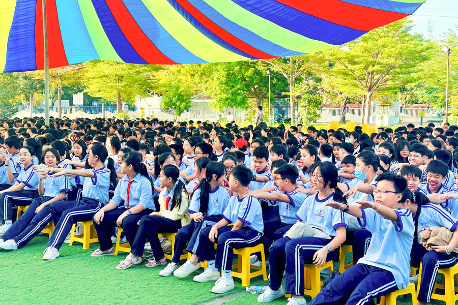 Gần 1.000 học sinh Lâm Đồng tham gia chương trình Giáo dục kỹ năng sống