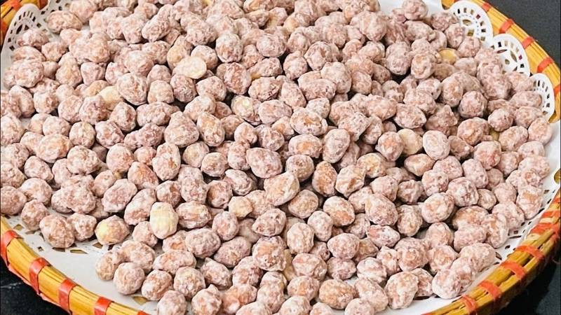Cách làm mứt đậu phộng giòn tan, trắng đều tại nhà