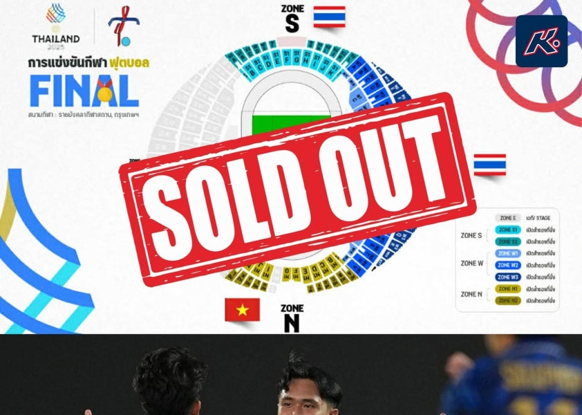 Sức nóng chung kết SEA Games 33: Vé trận Việt Nam - Thái Lan hết sạch