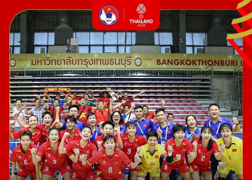 Futsal nữ Việt Nam vào chung kết SEA Games 33 sau trận thắng Philippines
