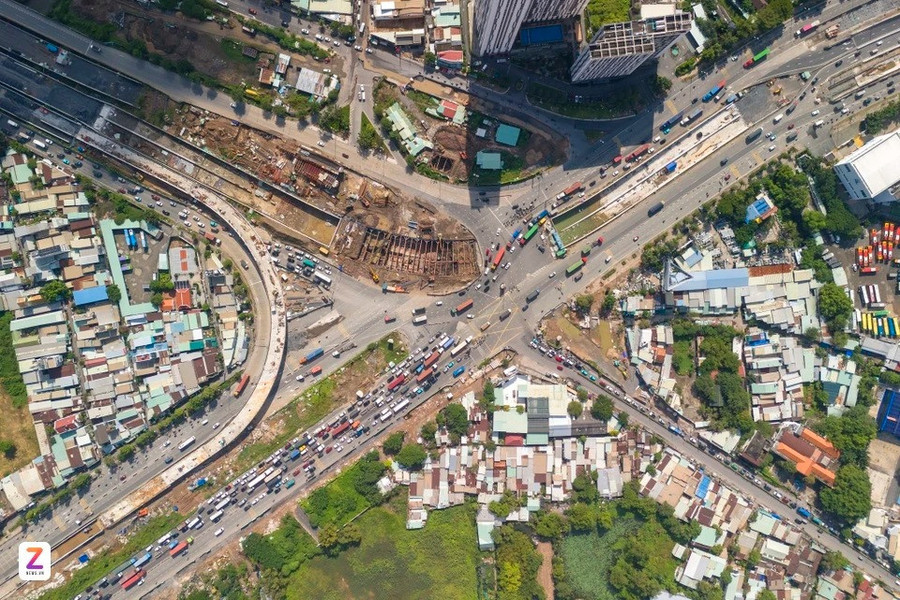 Nút giao An Phú TP.HCM lùi tiến độ hoàn thành đến Quý II/2026