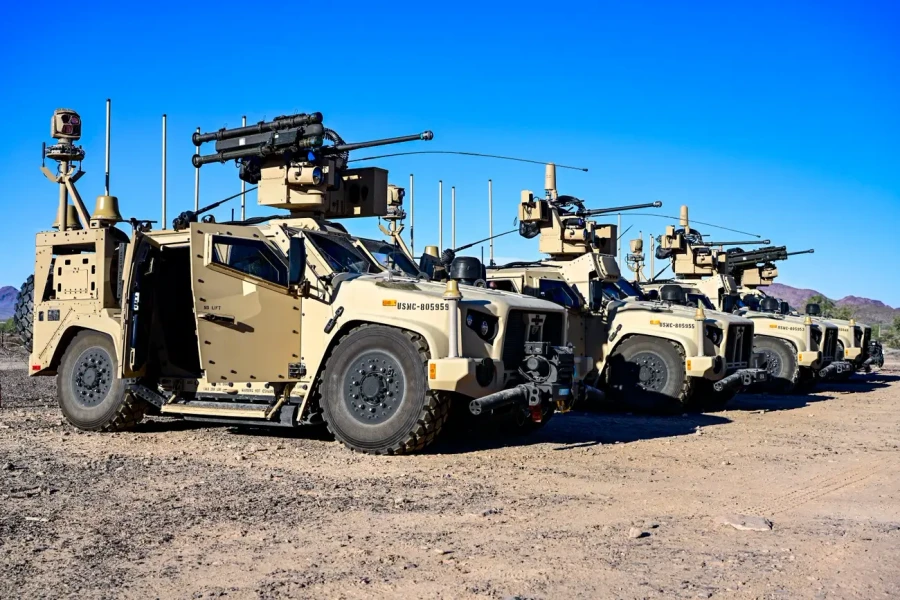 Hệ thống MADIS biến JLTV thành bệ phòng không diệt drone