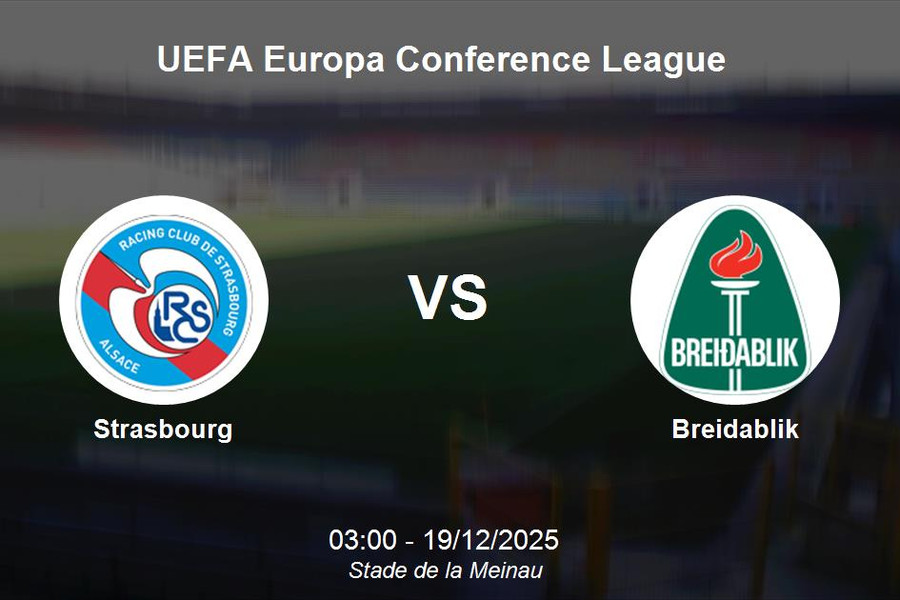 Nhận định Strasbourg vs Breidablik - Europa Conference League