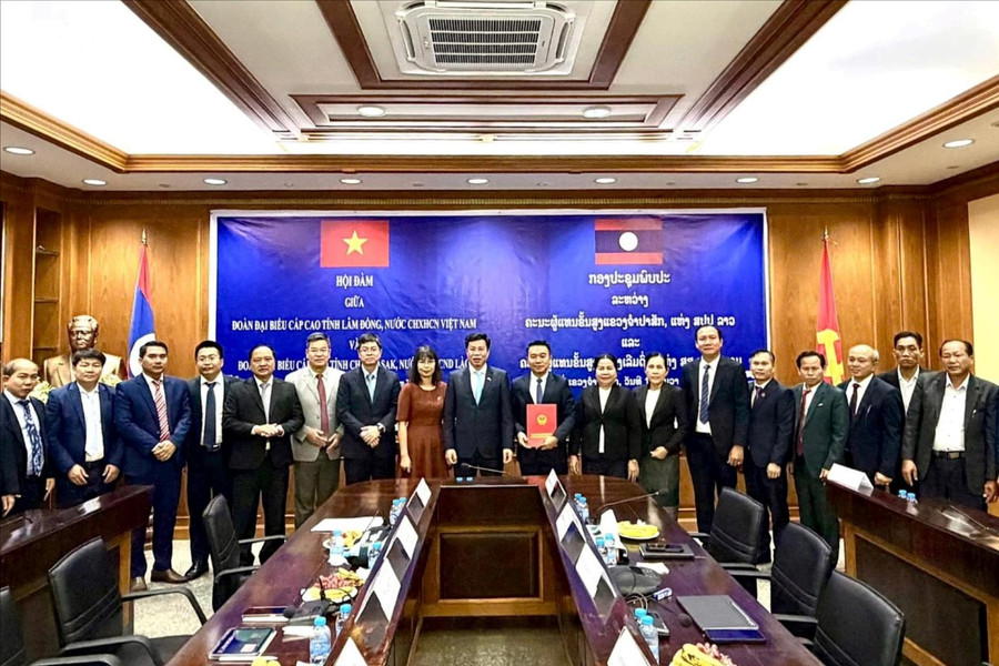 Tăng cường hợp tác giữa 2 tỉnh Lâm Đồng và Champasak