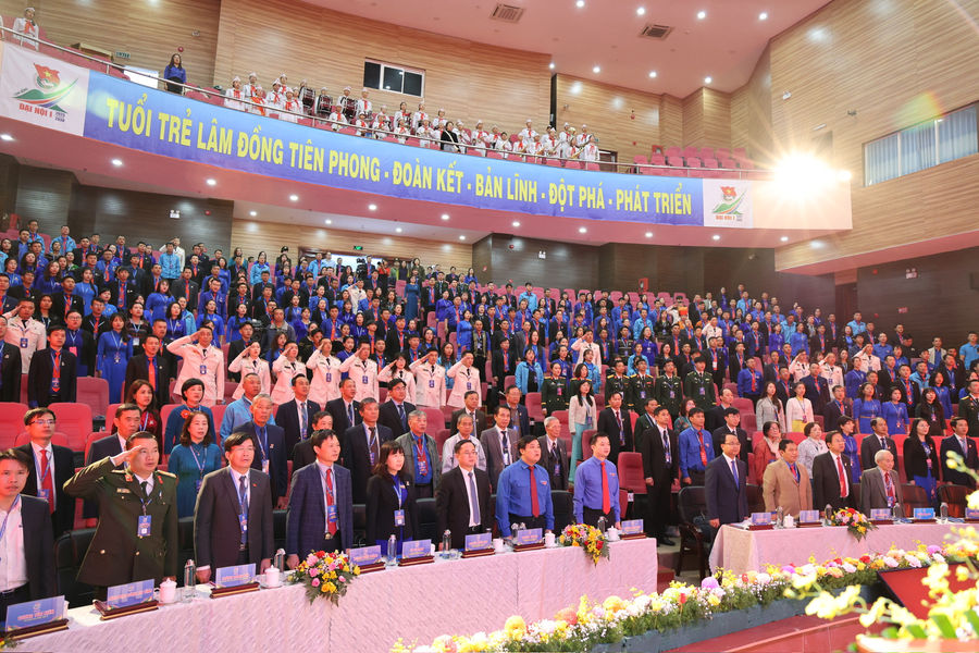 Khai mạc Đại hội đại biểu Đoàn Thanh niên tỉnh Lâm Đồng lần thứ I