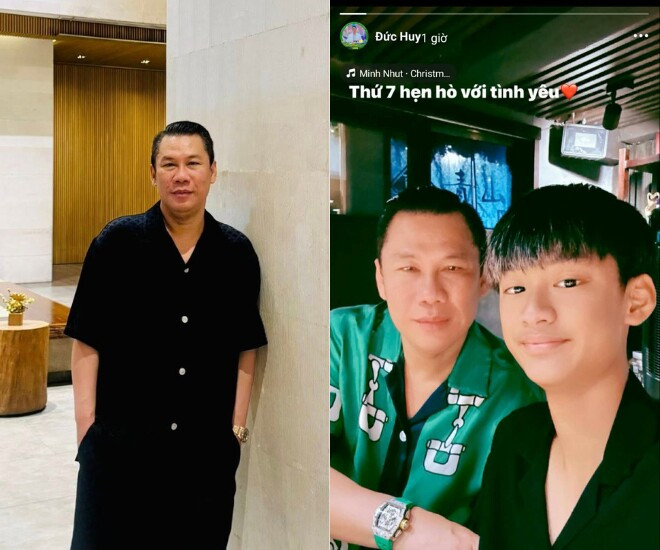 Doanh nhân Đức Huy và cuộc sống độc thân bên con trai Kỳ Anh