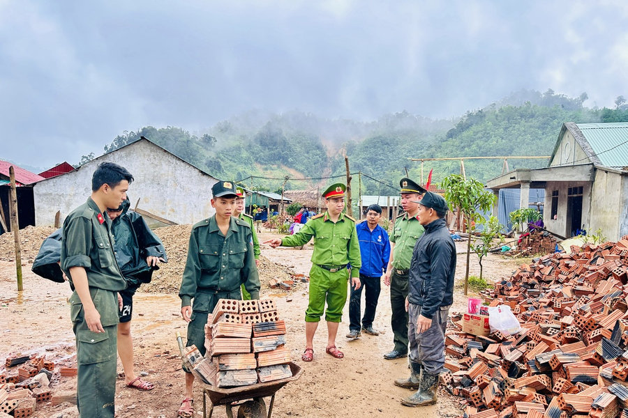 Công an Đà Nẵng đẩy nhanh tiến độ Chiến dịch Quang Trung tại xã Avương