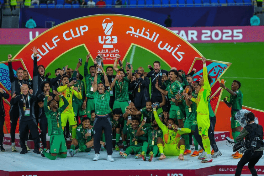 U23 Ả Rập Xê Út vô địch Cúp Vùng Vịnh, đe dọa U23 Việt Nam