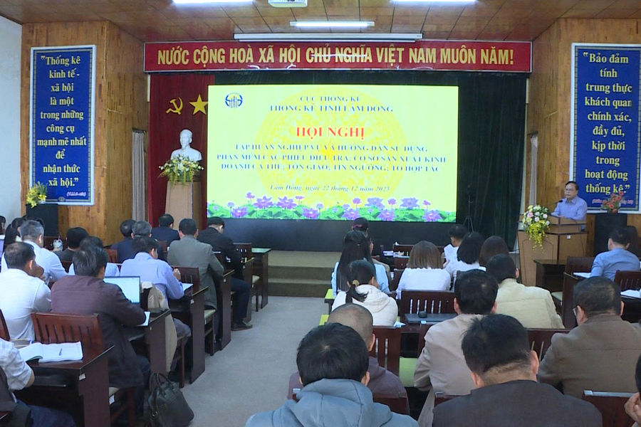 Lâm Đồng tập huấn nghiệp vụ Tổng điều tra kinh tế năm 2026