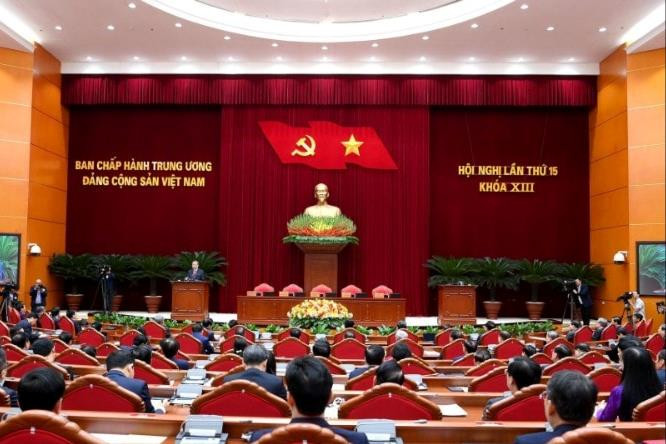 Ngày làm việc thứ hai và bế mạc Hội nghị Trung ương 15 khóa XIII