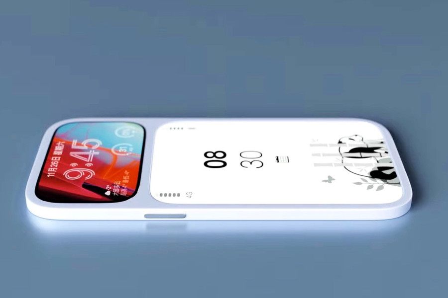 Pixel Duo: Concept smartphone kết hợp màn hình IPS và E-ink