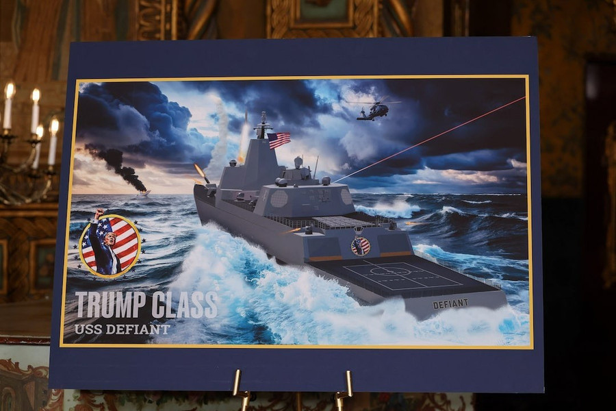 Tổng thống Trump tham gia thiết kế lớp tàu chiến mới