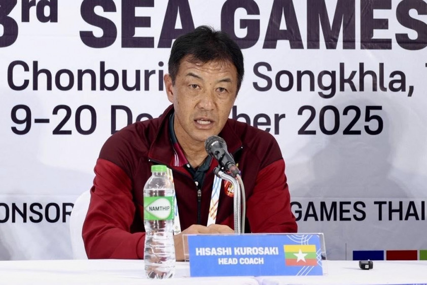 SEA Games 33: U22 Myanmar sa thải HLV Hisashi Kurosaki