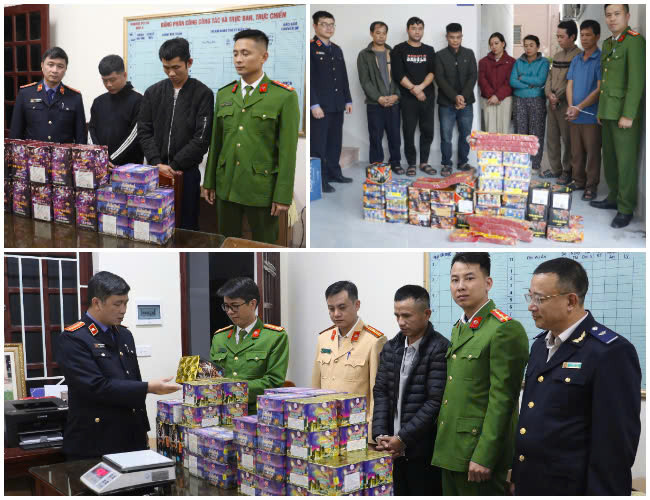 Nghệ An triệt phá đường dây buôn bán gần 2,3 tạ pháo nổ