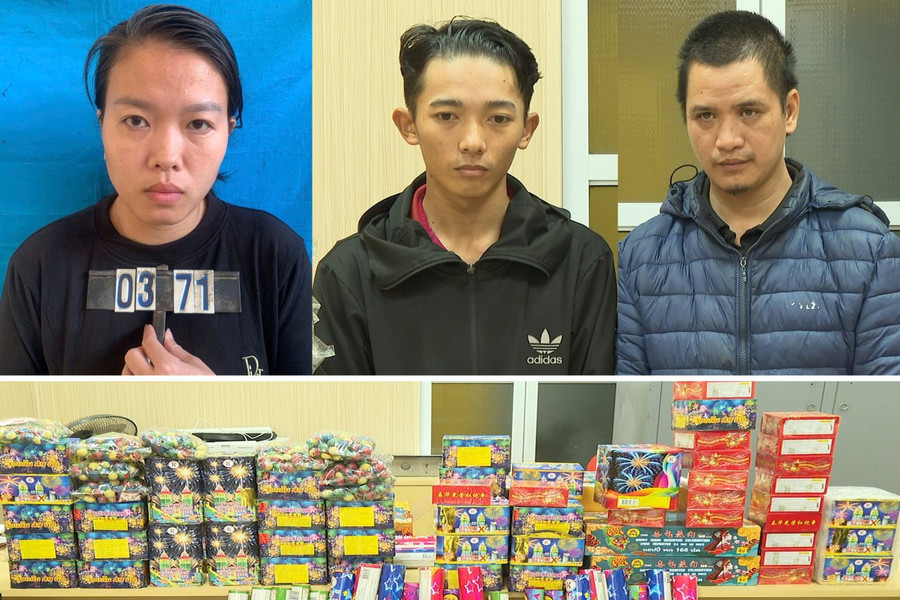 Triệt phá đường dây mua bán hơn 500kg pháo nổ tại Thanh Hóa