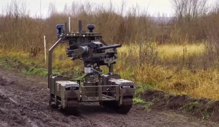 Ukraine chính thức đưa robot chiến đấu mặt đất vào biên chế