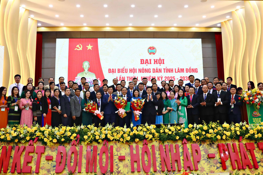 Đại hội Đại biểu Hội Nông dân Lâm Đồng lần thứ I thành công tốt đẹp