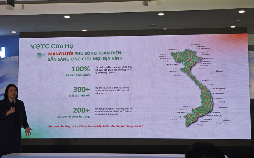 VETC ra mắt dịch vụ cứu hộ 24/7: 299.000 đồng/năm toàn quốc