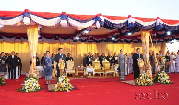 Khánh thành cầu Hữu nghị Lào - Thái số 5 nối gần Việt Nam