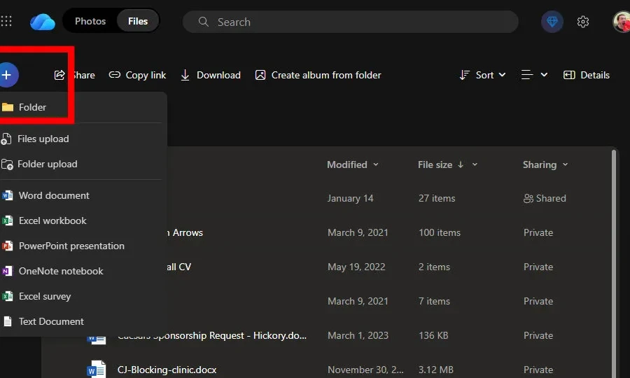 Cách chuyển quyền sở hữu file và thư mục trên OneDrive