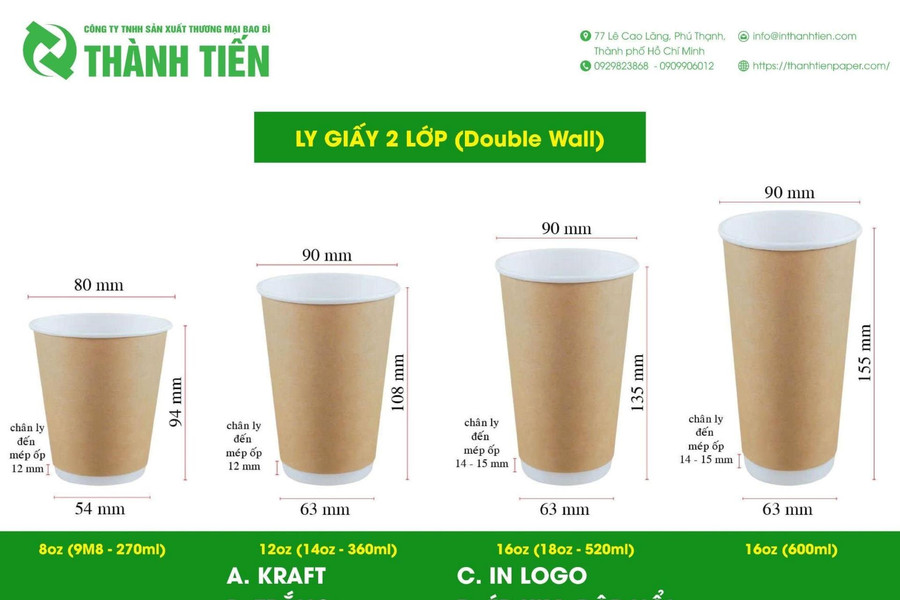 Thành Tiến Paper - Công ty sản xuất và in ấn ly cốc, đĩa, tô giấy giá rẻ tại TP. Hồ Chí Minh
