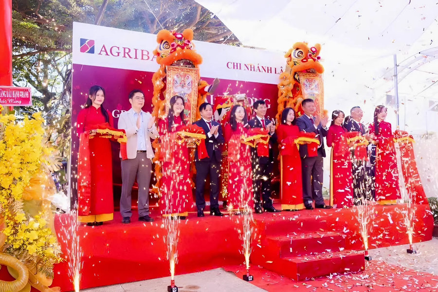 Khai trương Chi nhánh Agribank Nam Ban Lâm Đồng