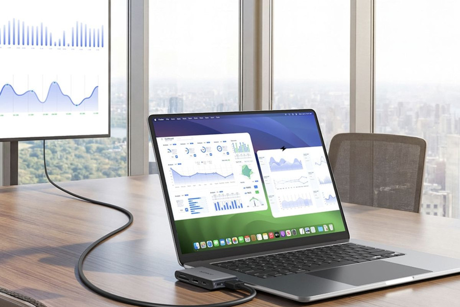 Anker ra mắt bộ chia Nano USB-C Hub 6 trong 1 nhỏ gọn hỗ trợ sạc 85W