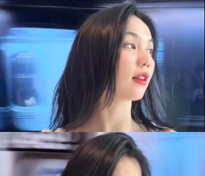 Ngọc Trinh gây sốt với clip 14 giây triệu view và sự thật về bối cảnh tàu điện tại nhà