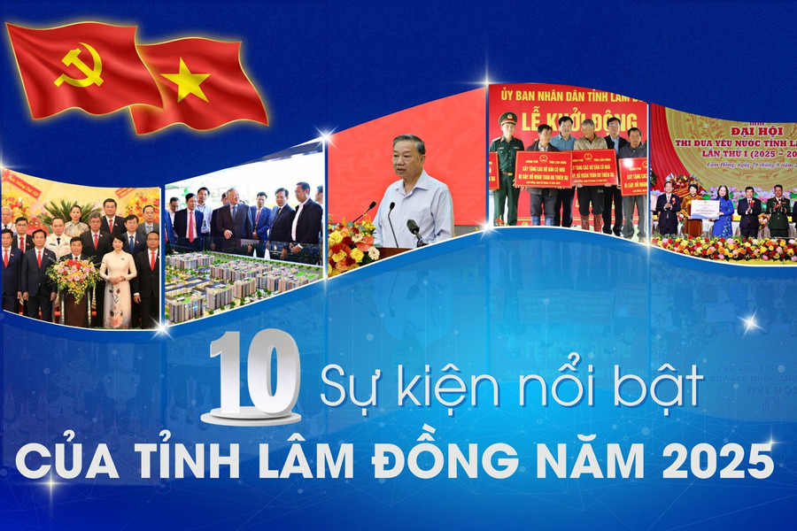 10 sự kiện nổi bật của tỉnh Lâm Đồng năm 2025