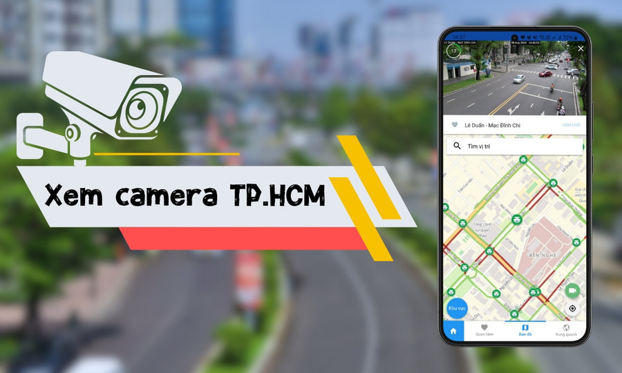 Cách xem trực tiếp camera giao thông TP.HCM và tra cứu tuyến đường có phạt nguội