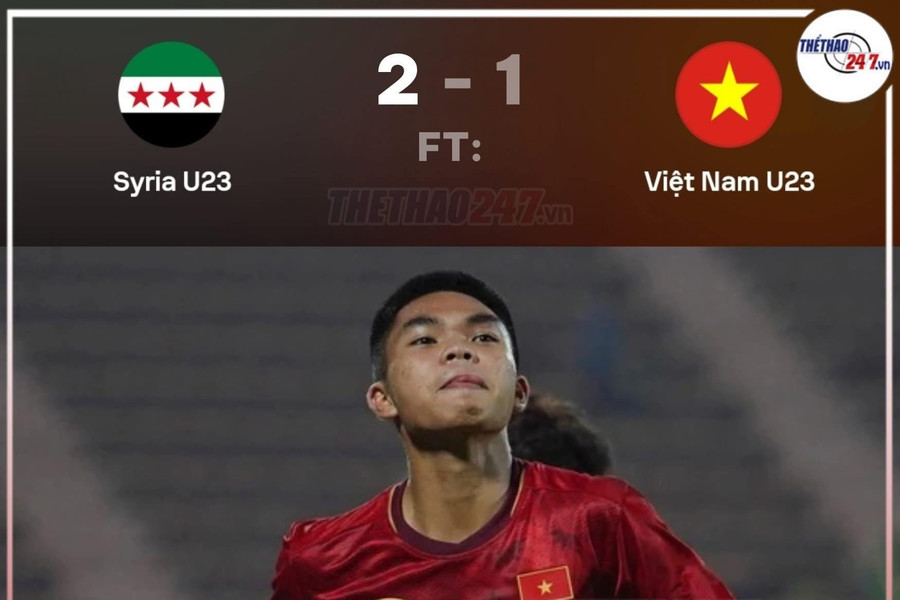 U23 Việt Nam thua Syria 1-2: Nghịch lý hiệu suất và lỗ hổng hệ thống