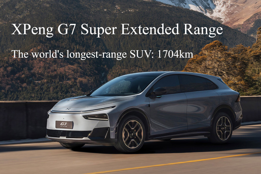 XPeng G7: Mẫu SUV hybrid sở hữu phạm vi hoạt động hơn 1.100 km và sạc siêu nhanh 10 phút
