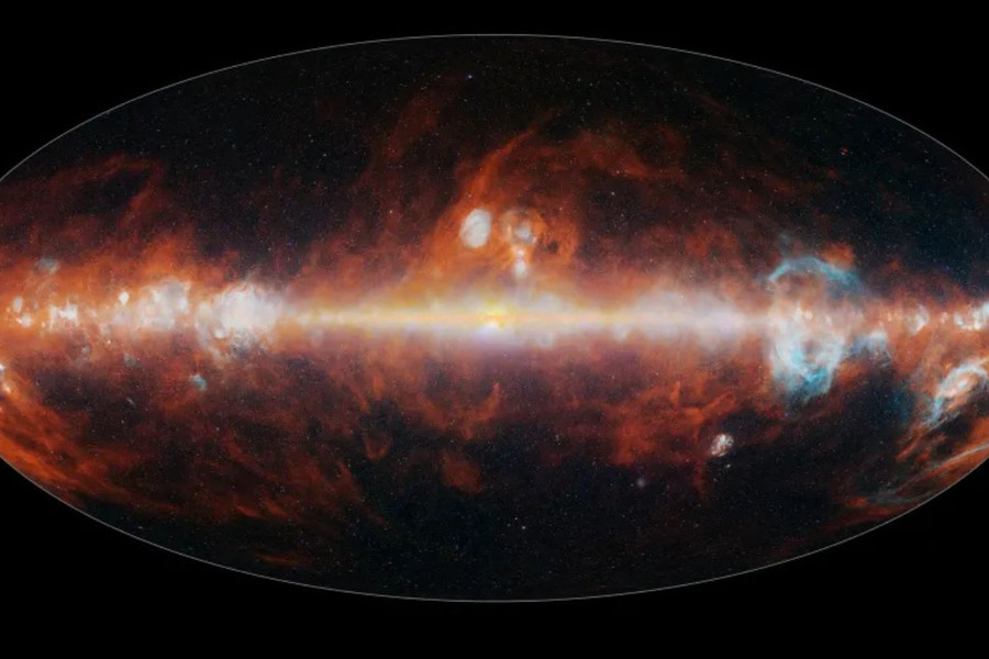 NASA công bố bản đồ hồng ngoại rực rỡ nhất lịch sử với 102 sắc thái màu