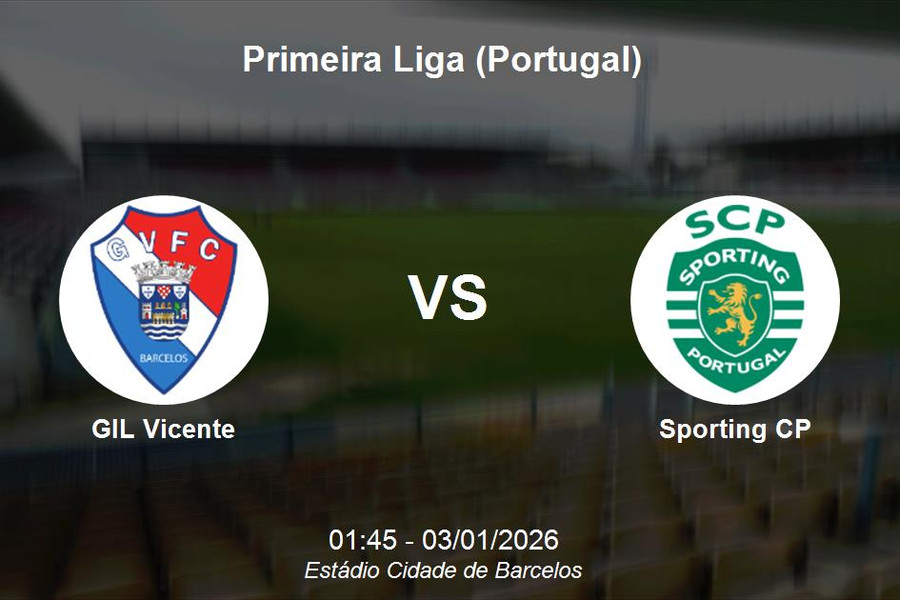 Nhận định GIL Vicente vs Sporting CP - Primeira Liga